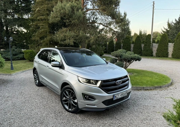 Ford EDGE cena 105500 przebieg: 159000, rok produkcji 2018 z Byczyna małe 562